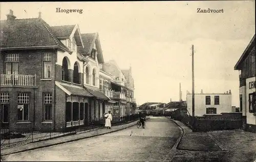 Ak Zandvoort Nordholland Niederlande, Hoogeweg