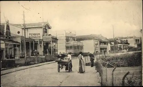 Ak Zandvoort Nordholland Niederlande, Hoogeweg, Pension Bückmann