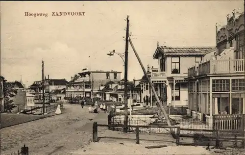 Ak Zandvoort Nordholland Niederlande, Hoogeweg