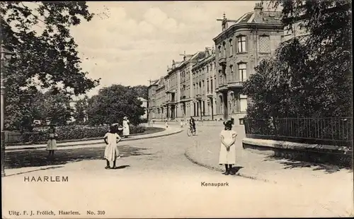 Ak Haarlem Nordholland Niederlande, Kenaupark