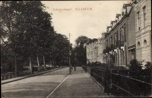 Ak Haarlem Nordholland Niederlande, Schotersingel