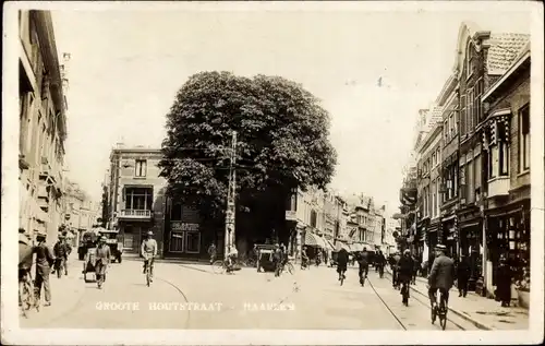 Ak Haarlem Nordholland Niederlande, Groote Houtstraat