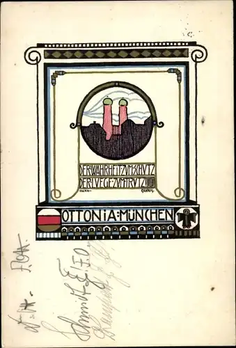 Studentika Ak Ottonia München, Frauenkirche