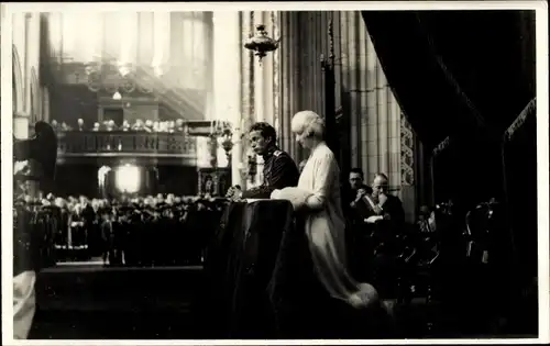 Foto Ak Königin Astrid, König Leopold III. von Belgien