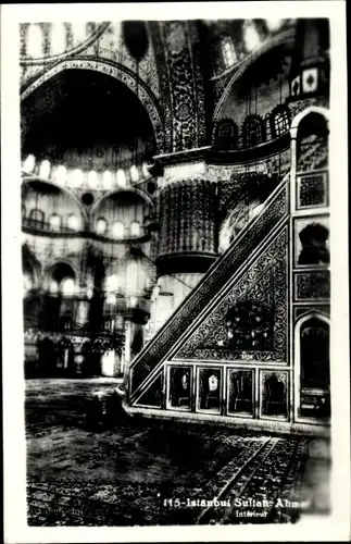 Ak Konstantinopel Istanbul Türkei, Sultan Ahmed-Moschee