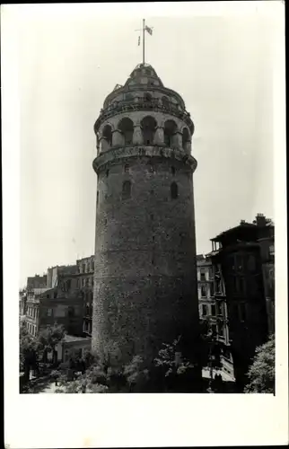 Foto Ak Konstantinopel Istanbul Türkei, Galata Kulesi