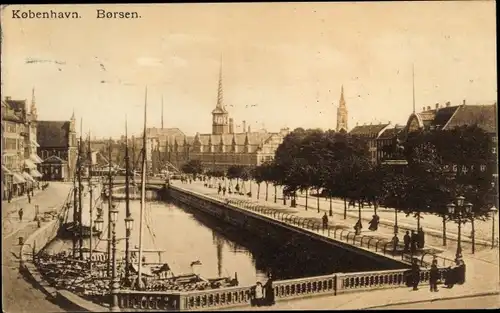 Ak København Kopenhagen Dänemark, Börse