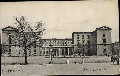 Ak Kjøbenhavn København Kopenhagen Dänemark, Christiansborg Slot