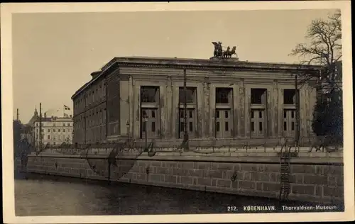 Ak Kjøbenhavn København Kopenhagen Dänemark, Thorvaldsen Museum