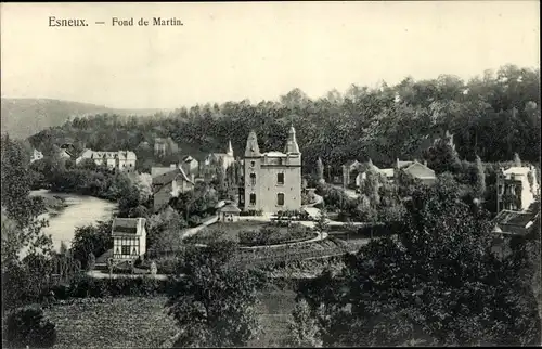 Ak Esneux Wallonie Lüttich, Fond de Martin