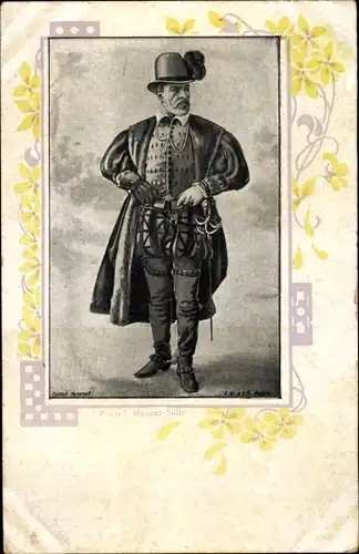 Künstler Ak Schauspieler Jean Mounet-Sully, Portrait