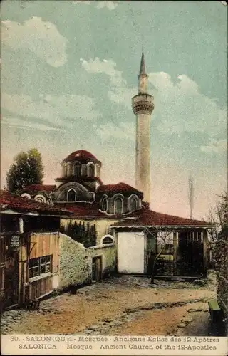 Künstler Ak Thessaloniki Griechenland, Mosquée