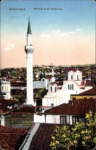 Ak Saloniki Thessaloniki Griechenland, Mosquee de St. Pantheleon