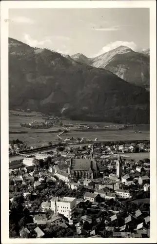 Foto Ak Schwaz in Tirol, Gesamtansicht