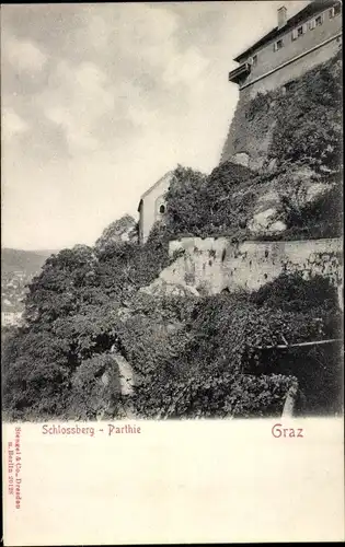 Ak Graz Steiermark, Schlossberg-Partie