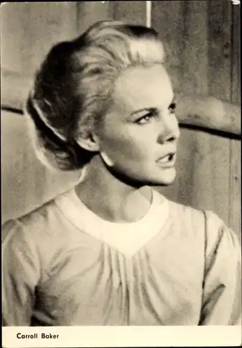 Ak Schauspielerin Carroll Baker, Portrait, Cheyenne