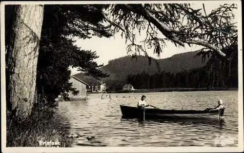 Ak Erlaufsee Niederösterreich, Ruderpartie