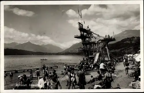 Ak Millstatt am See Kärnten, Strandbad