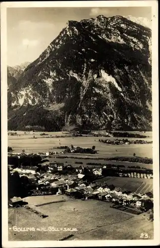 Ak Golling an der Salzach in Salzburg, Gesamtansicht