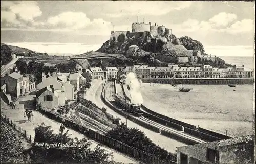 Ak Gorey Jersey Kanalinseln, Schloss Mont Orgueil