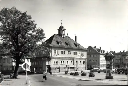 Ak Waltershausen in Thüringen, Rathaus