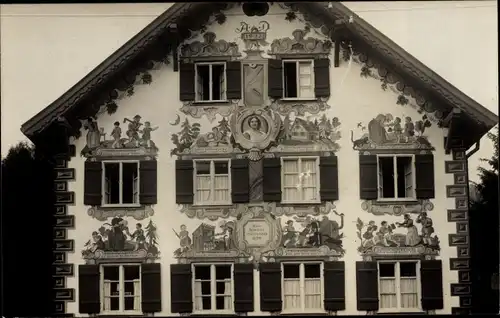 Ak Oberammergau in Oberbayern, Marie-Mattfeld-Haus