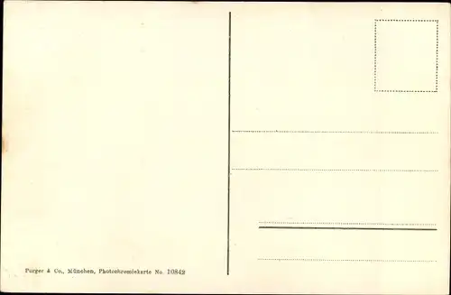 Ak Berchtesgaden in Oberbayern, Hochthron, Südwand von Maria Gien aus, Untersberg