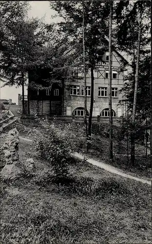 Ak Klettbach in Thüringen, Berggaststätte Stiefelburg