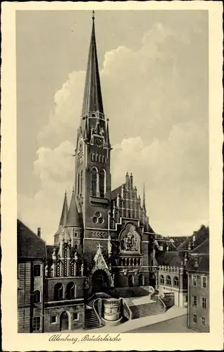 Ak Altenburg in Thüringen, Brüderkirche