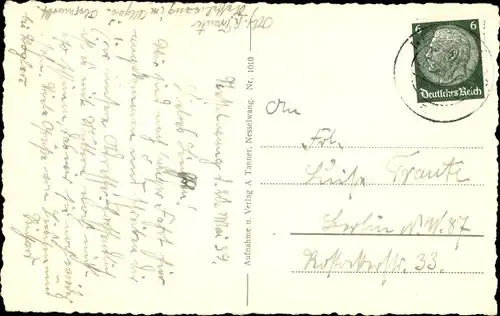 Ak Nesselwang im Allgäu, Panorama