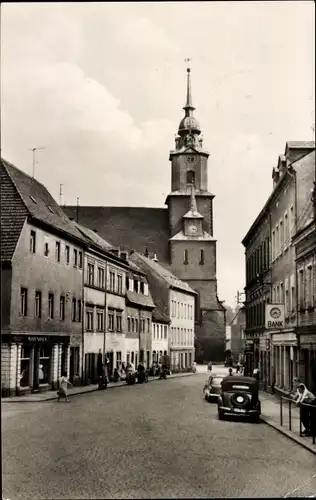 Ak Oederan Sachsen, Große Kirchgasse