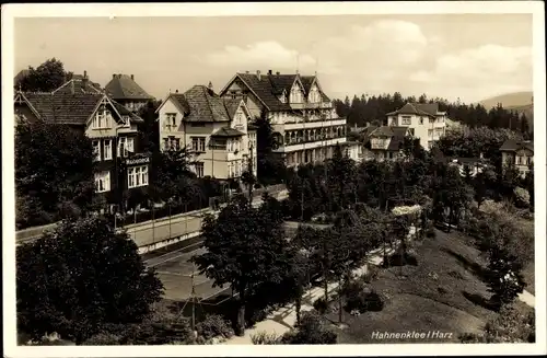 Ak Hahnenklee Bockswiese Goslar im Harz, Teilansicht