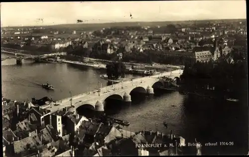 Ak Frankfurt am Main, Alte Brücke