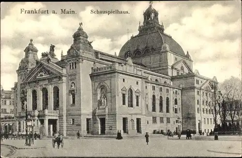 Ak Frankfurt am Main, Schauspielhaus