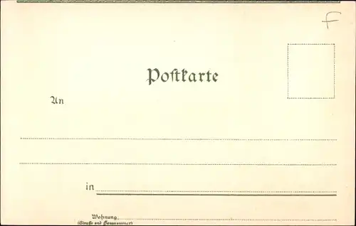 Litho Künzelsau am Kocher Hohenlohekreis, Totale, Schutzhütte, Bahnhof, Seminar