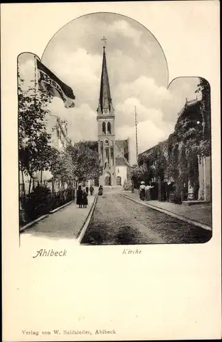 Ak Ostseebad Ahlbeck Heringsdorf auf Usedom, Kirche