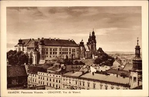 Ak Kraków Krakau Polen, Krakauer Burg, Wawel