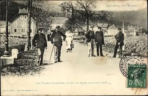 Ak Vosges, Aux Poteaux Frontieres du Col de Saales