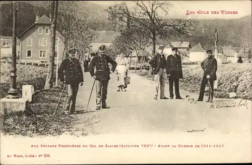 Ak Vosges, Aux Poteaux Frontieres du Col de Saales