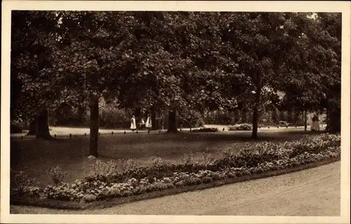 Ak Haarlem Nordholland Niederlande, Wandeltuin