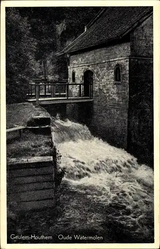 Ak Geulem Houthem Limburg, Oude Watermolen