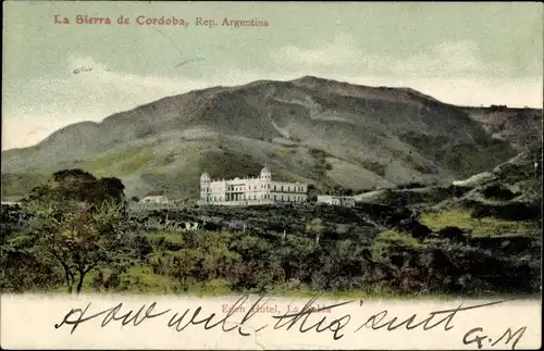 Ak Córdoba Argentinien, La Sierra de Cordoba, Eden Hotel