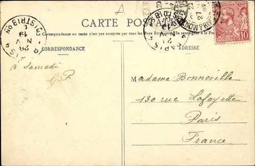 Ak Monte-Carlo Monaco, Gesamtansicht