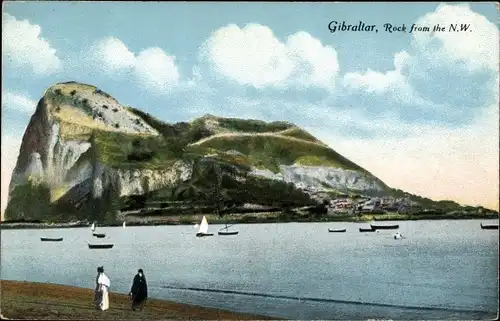 Ak Gibraltar, Rock aus dem Nordwesten