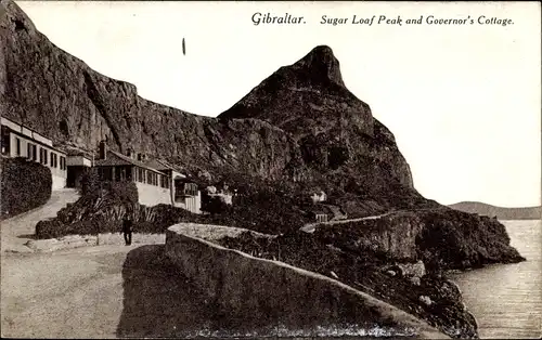 Ak Gibraltar, Sugar Loaf Peak und Governor&#39;s Cottage