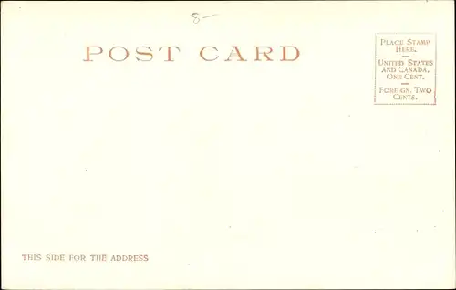 Ak Ocean Park Kalifornien USA, eine Anwohner Straße