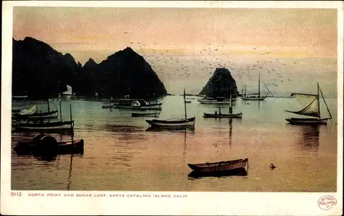 Ak Santa Catalina Kalifornien USA, North Point, Sugar Loaf