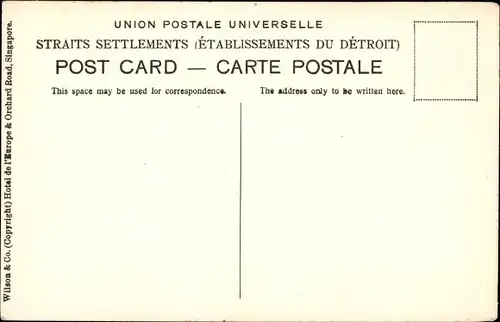 Ak Singapur, Raffles Hotel