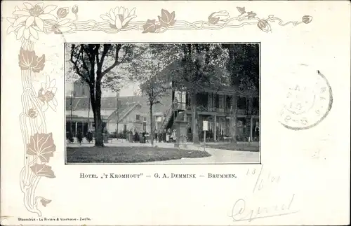 Passepartout Ak Brummen Gelderland, Hotel 't Kromhout