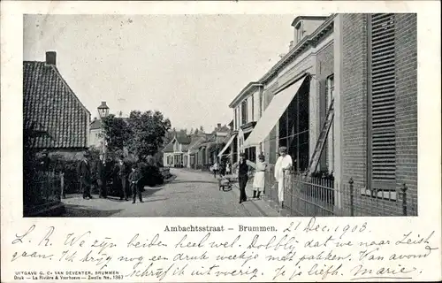 Ak Brummen Gelderland, Ambachtsstraat